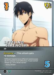 Leveling Strength (Alternate Art) - SL01 17/20 - Alternate Art Common