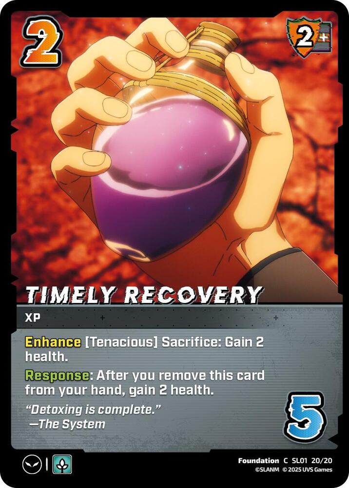 Timely Recovery - SL01 20/20 - Common