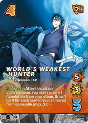 World's Weakest Hunter (Alternate Art) - SL01 11/20 - Alternate Art Ultra Rare