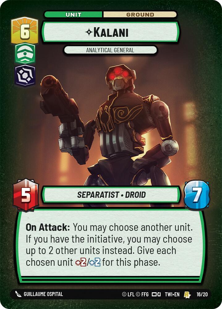 Kalani - Analytical General (Weekly Play Promos) - Foil