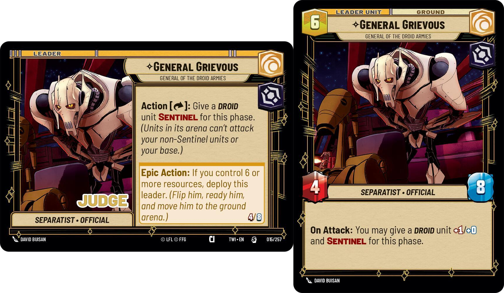 General Grievous - General of the Droid Armies (Judge Promos)