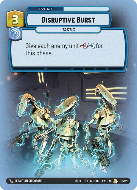 Disruptive Burst (Weekly Play Promos)