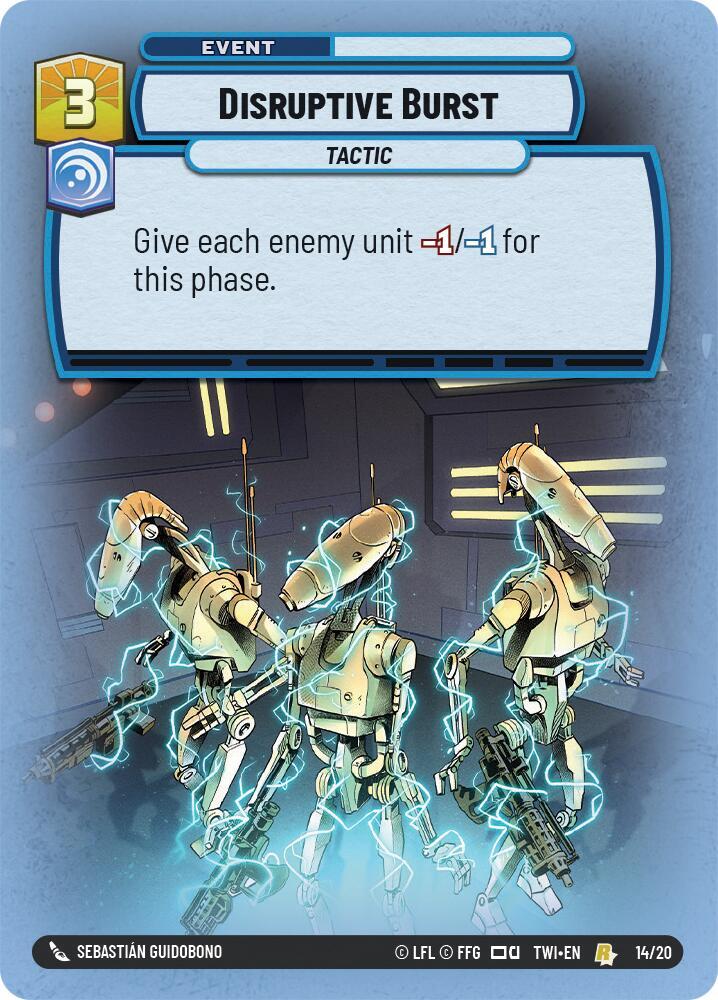 Disruptive Burst (Weekly Play Promos) - Foil