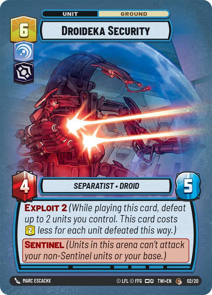 Droideka Security (Weekly Play Promos)
