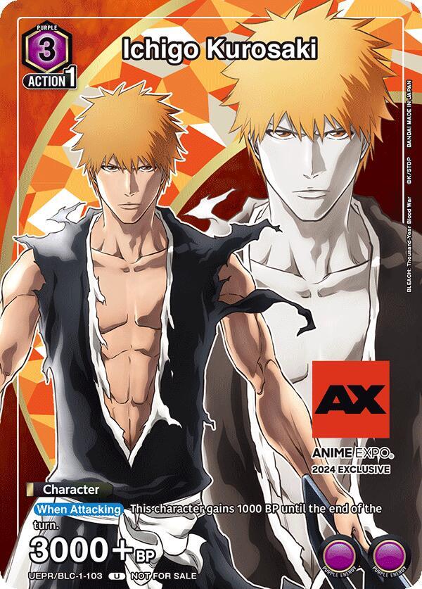 Ichigo Kurosaki (Anime Expo 2024) - Foil - Uncommon