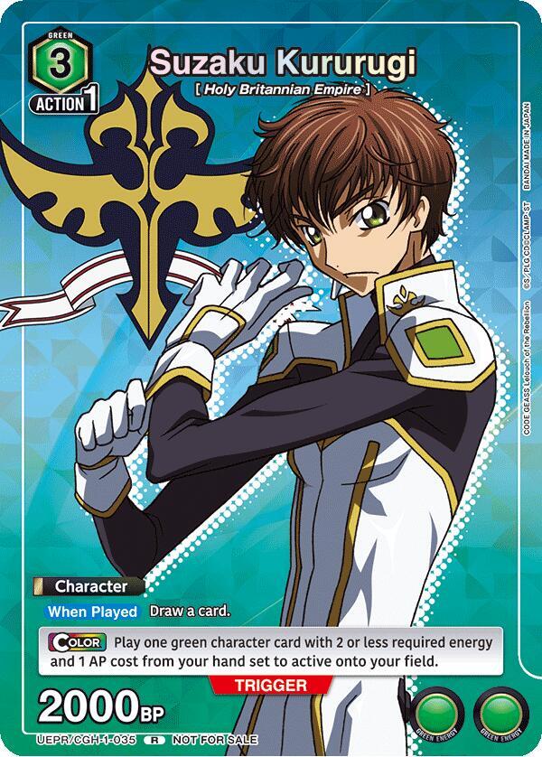 Suzaku Kururugi (035) - foil - Rare