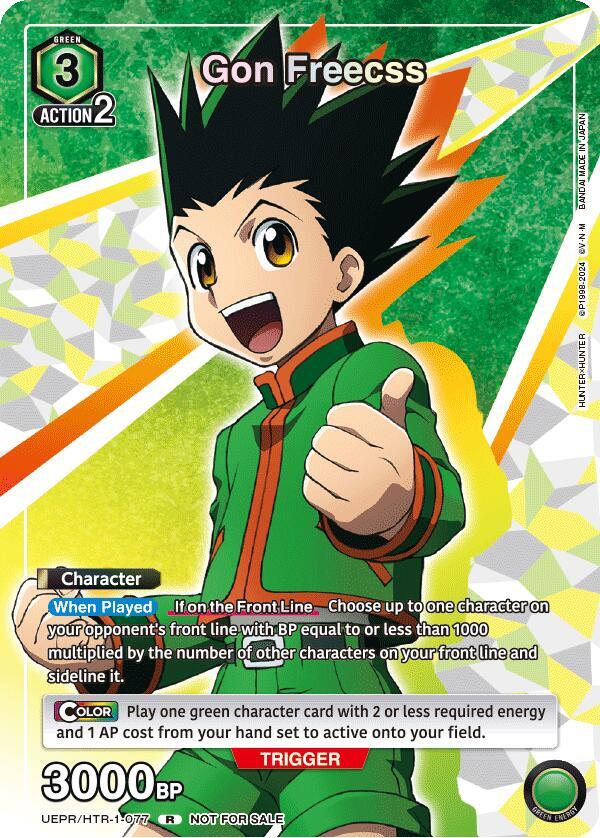 Gon Freecss (077) - Rare - foil