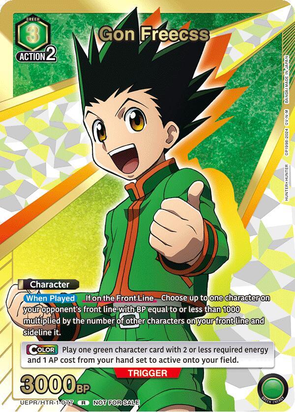 Gon Freecss (077) (Gold) - Rare - foil