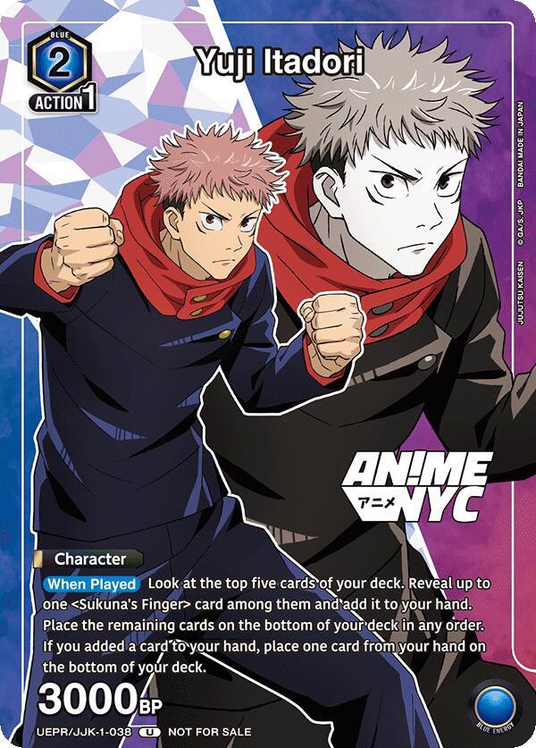 Yuji Itadori (Anime NYC 2024) - Uncommon - foil