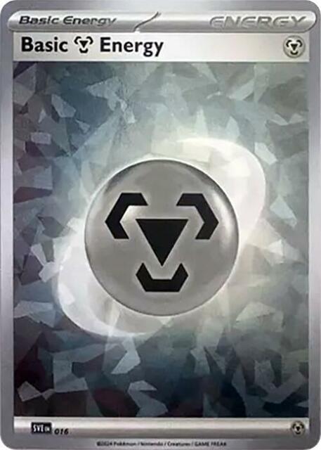 Basic Metal Energy - 016 - Cracked Ice Holo