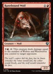 Runebound Wolf - Foil