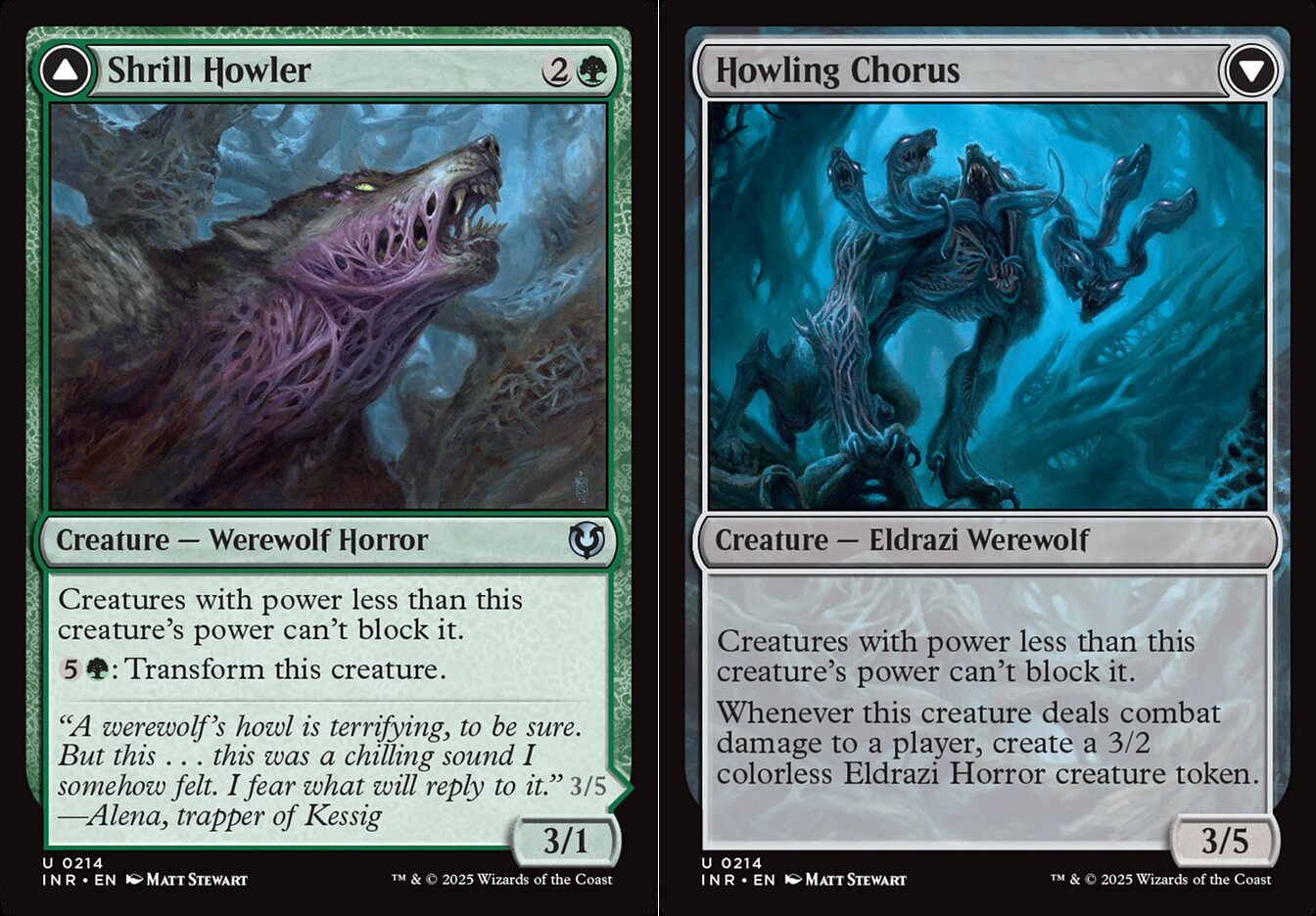 Shrill Howler // Howling Chorus - Foil