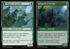 Villagers of Estwald // Howlpack of Estwald - Foil