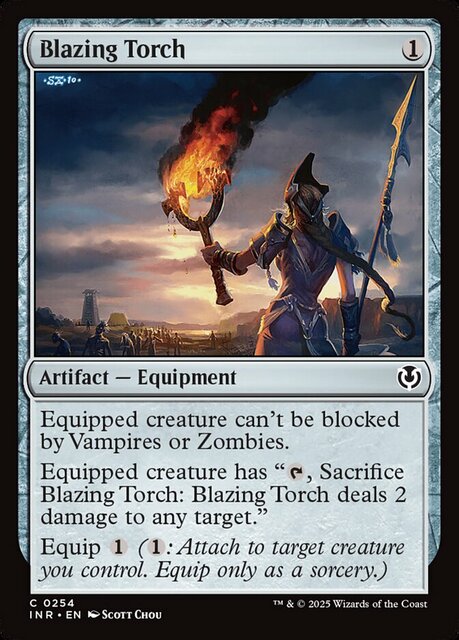 Blazing Torch - Foil