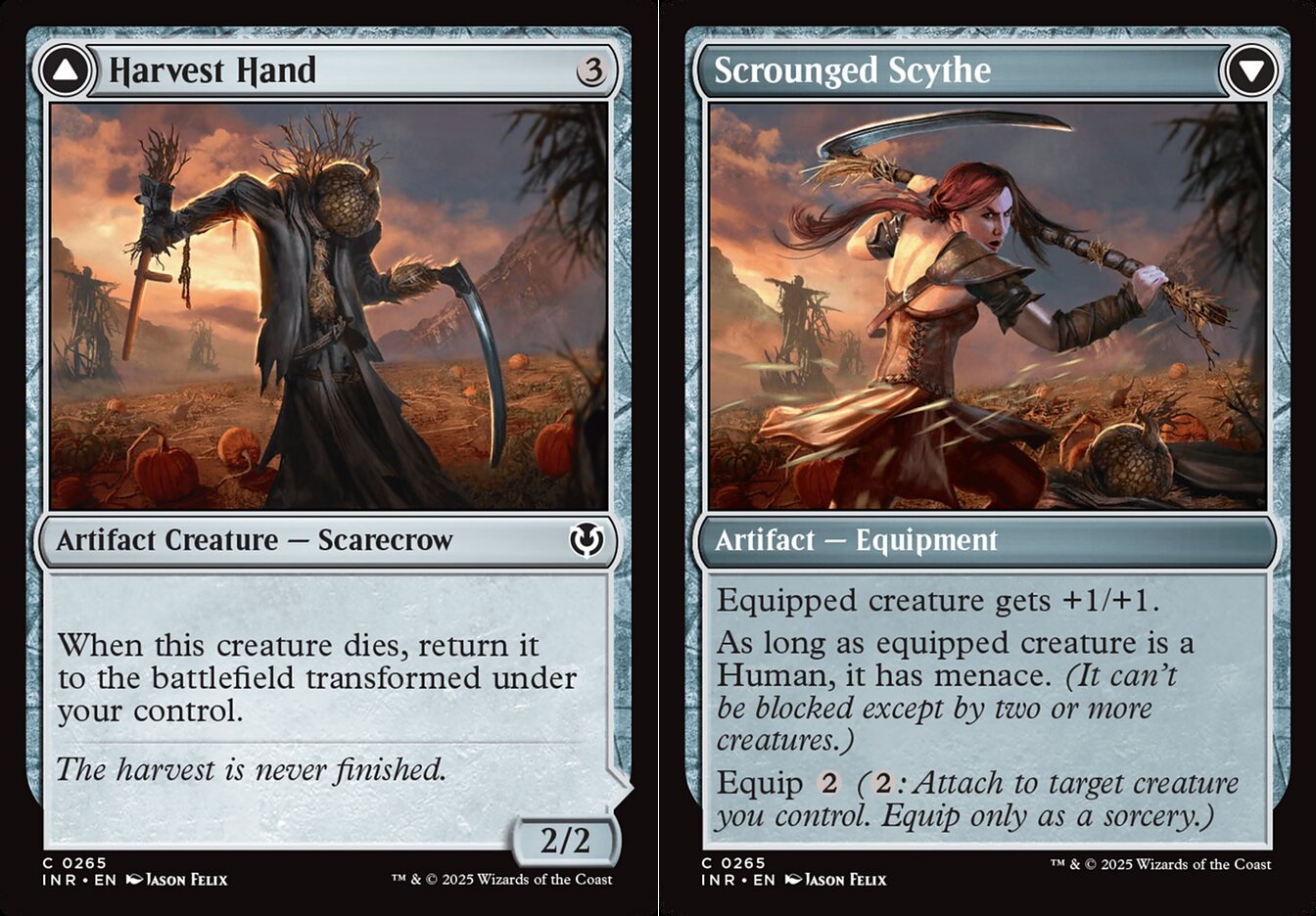 Harvest Hand // Scrounged Scythe