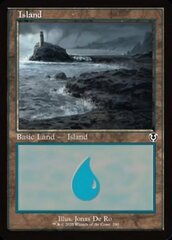 Island (290) - Foil - Retro Frame