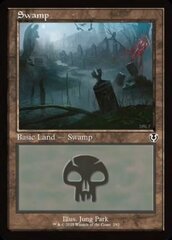 Swamp (292) - Foil - Retro Frame