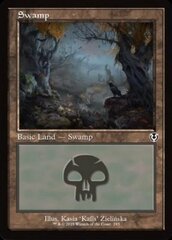 Swamp (293) - Foil - Retro Frame