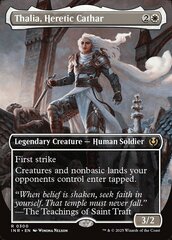 Thalia, Heretic Cathar - Borderless - Innistrad Remastered