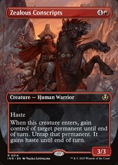 Zealous Conscripts - Borderless - Innistrad Remastered