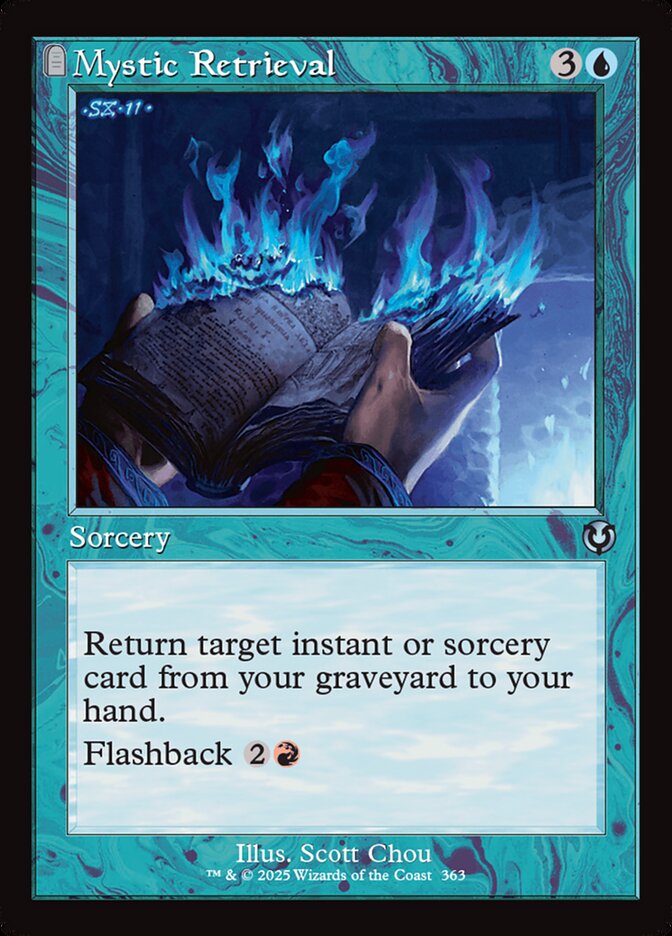 Mystic Retrieval - Foil - Retro Frame