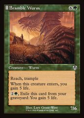 Bramble Wurm - Retro Frame