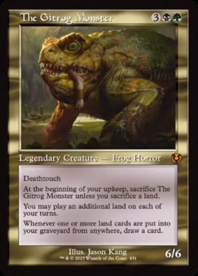 The Gitrog Monster - Retro Frame