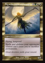 Sigarda, Host of Herons - Retro Frame - Innistrad Remastered