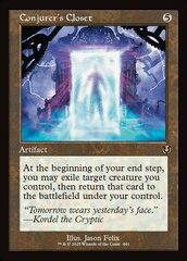 Conjurer's Closet - Foil - Retro Frame