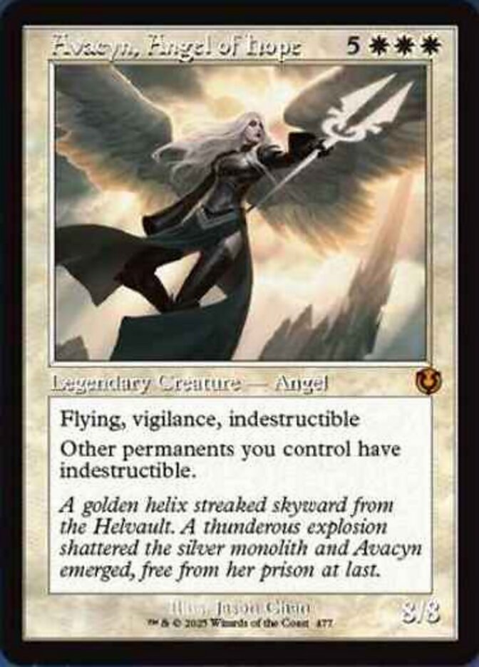 Avacyn, Angel of Hope - Retro Frame