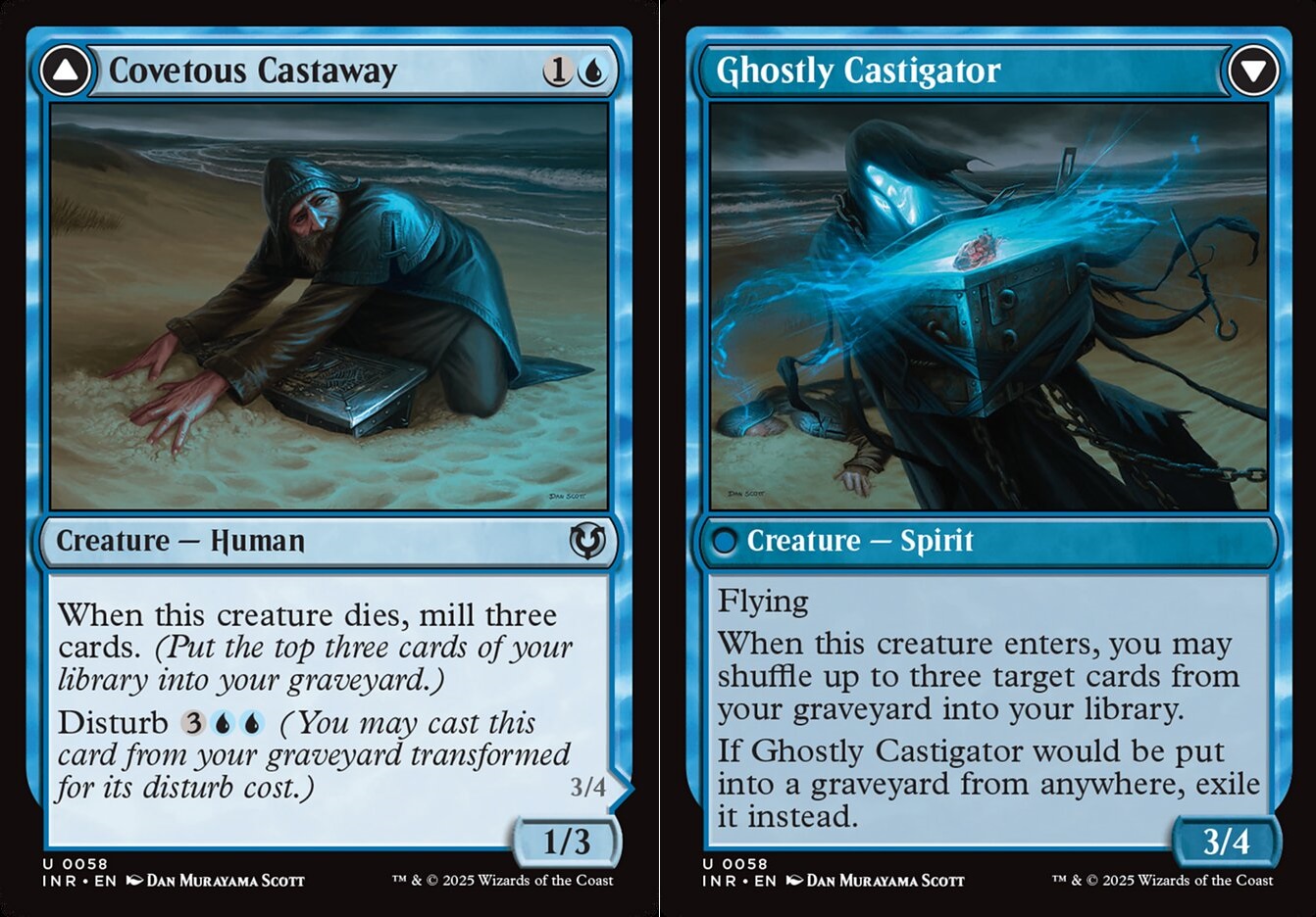 Covetous Castaway // Ghostly Castigator