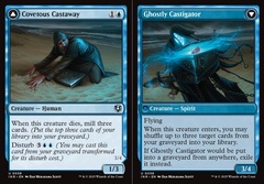 Covetous Castaway // Ghostly Castigator - Foil