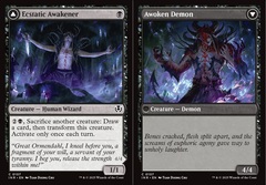 Ecstatic Awakener // Awoken Demon - Foil