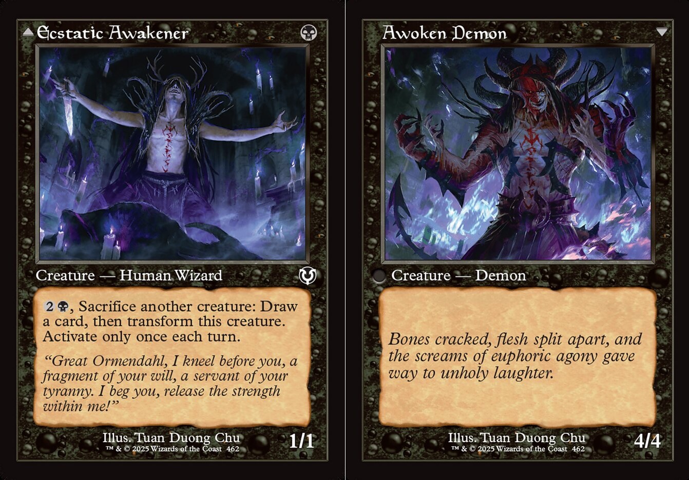 Ecstatic Awakener // Awoken Demon - Retro Frame