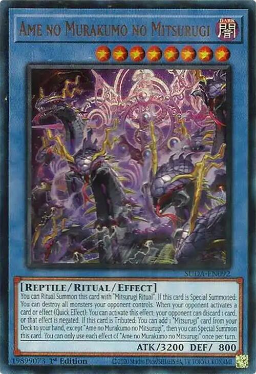 Ame no Murakumo no Mitsurugi - SUDA-EN092 - Ultra Rare - 1st Edition