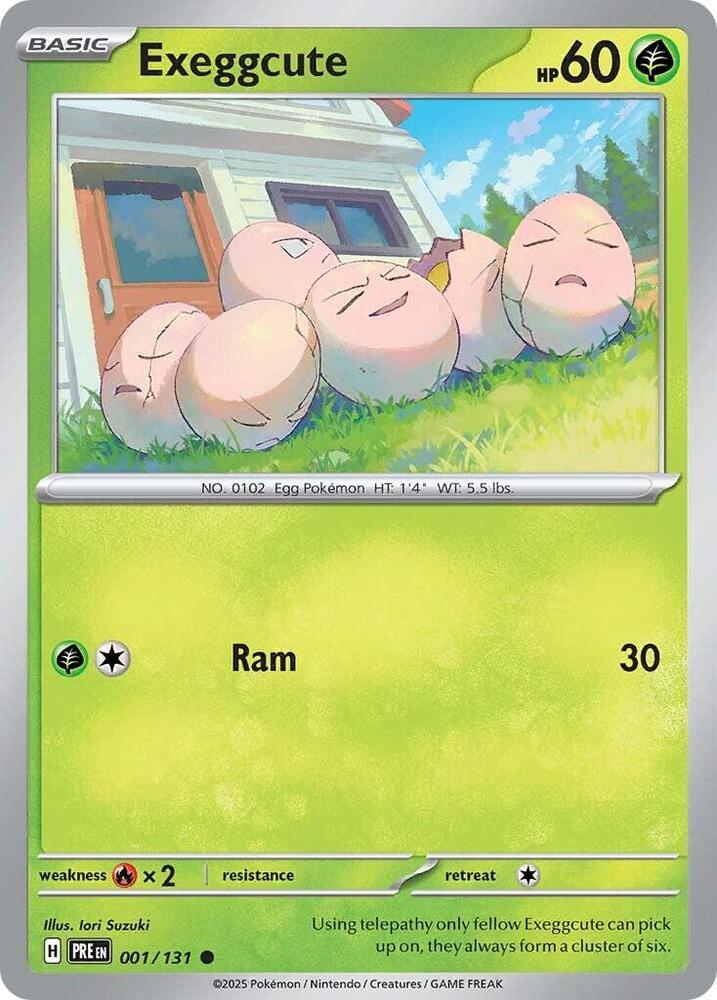 Exeggcute - 001/131 - Common