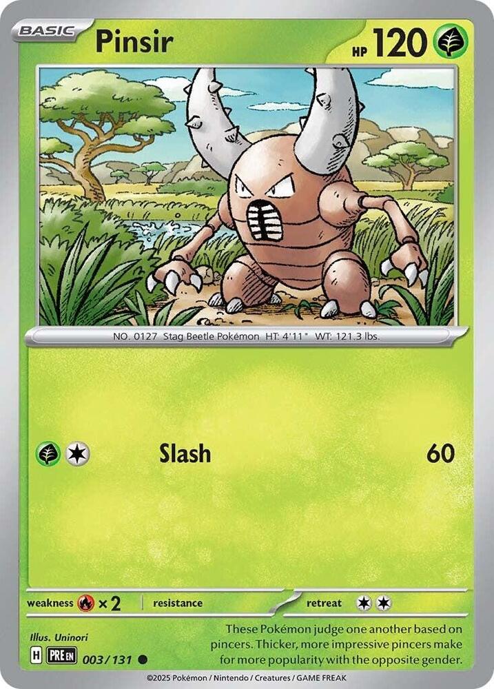 Pinsir - 003/131 - Common