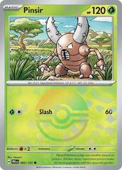 Pinsir (Poke Ball Pattern) - 003/131 - Common - Reverse Holo