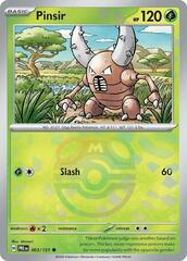 Pinsir (Master Ball Pattern) - 003/131 - Common - Reverse Holo