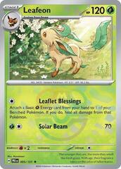 Leafeon (Master Ball Pattern) - 005/131 - Rare - Reverse Holo