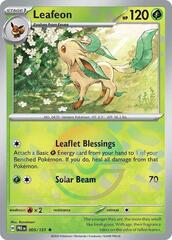 Leafeon (Poke Ball Pattern) - 005/131 - Rare - Reverse Holo