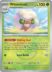 Whimsicott (Poke Ball Pattern) - 008/131 - Rare - Reverse Holo