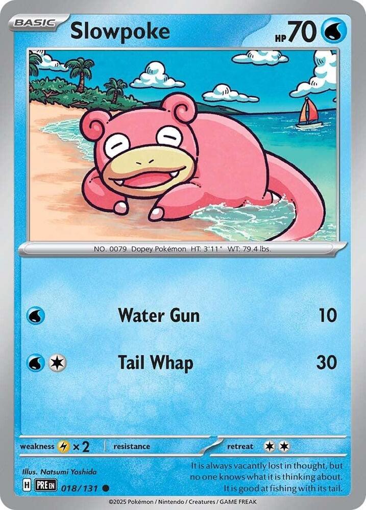 Slowpoke - 018/131 - Common - Reverse Holo