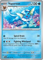 Vaporeon - 022/131 - Rare