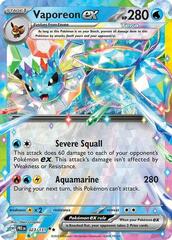 Vaporeon ex - 023/131 - Double Rare