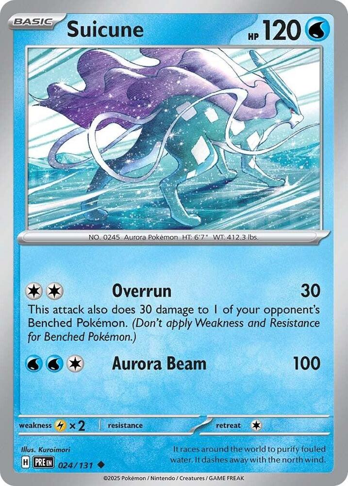 Suicune - 024/131 - Uncommon