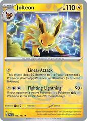 Jolteon (Master Ball Pattern) - 029/131 - Rare - Reverse Holo