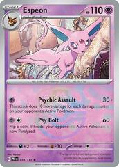 Espeon (Master Ball Pattern) - 033/131 - Rare - Reverse Holo