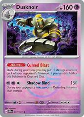 Dusknoir (Poke Ball Pattern) - 037/131 - Rare - Reverse Holo