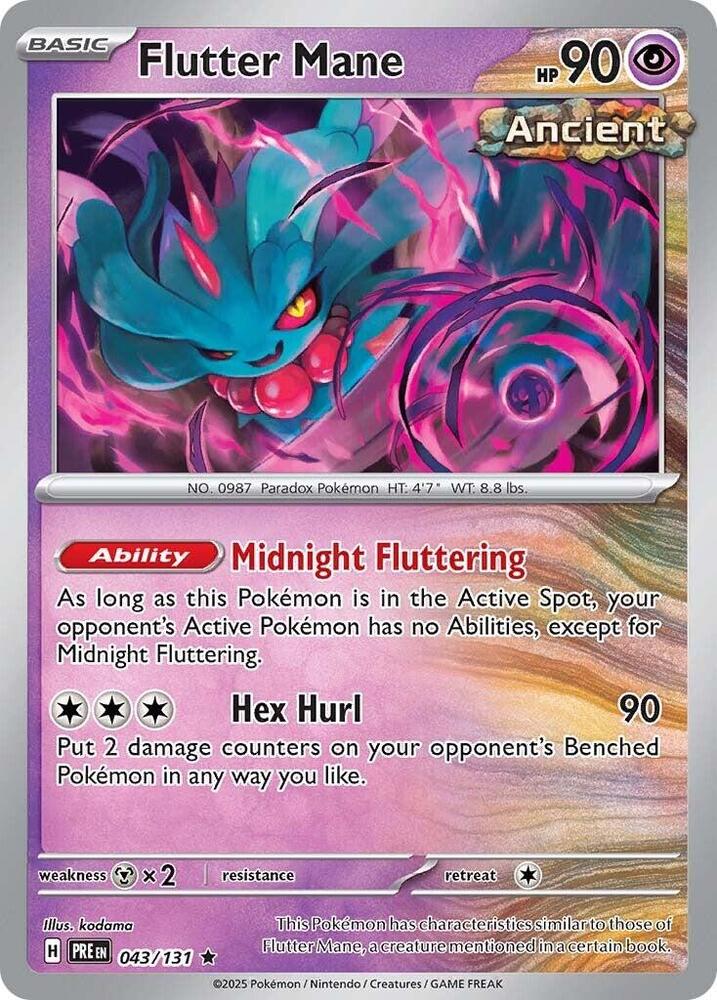 Flutter Mane - 043/131 - Rare